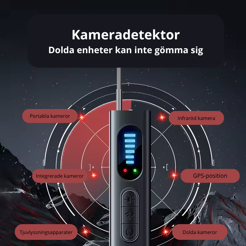 Kameradetektor - avslöja dolda enheter